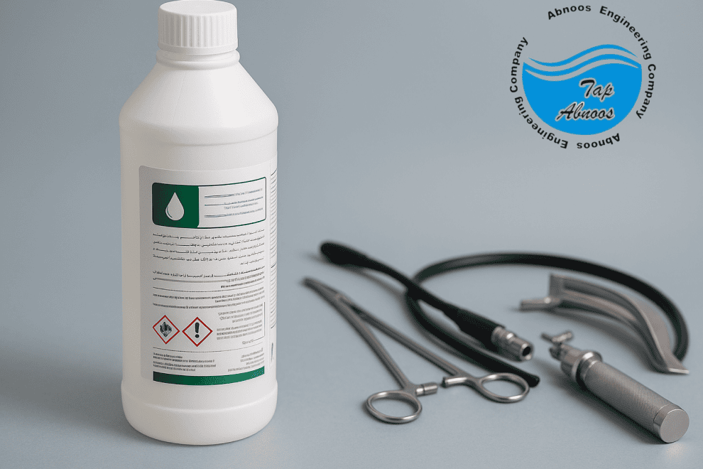 خرید محلول گندزدای اسپورسیدین بر پایه گلوتارآلدهید از آبنوس، نماینده رسمی بهبان شیمی