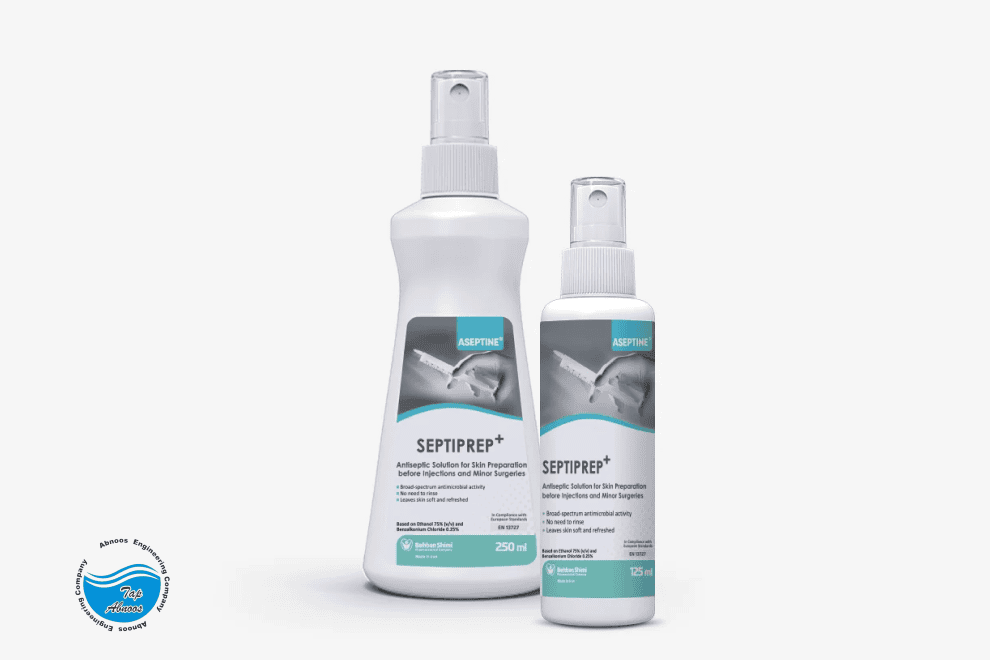 سپتی پرپ پلاس محلول ضدعفونی سریع پوست پیش از تزریق و جراحی