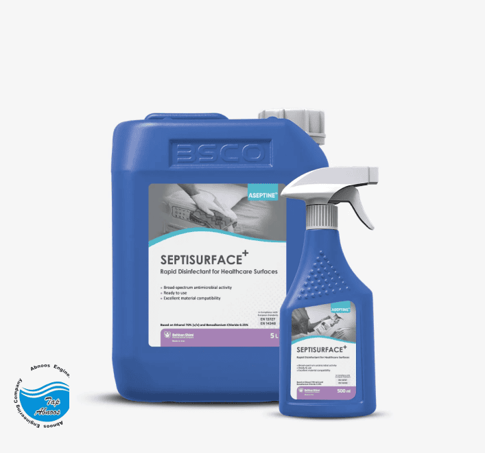 سپتی سرفیس پلاس محلول ضدعفونی‌کننده آماده مصرف برای سطوح پزشکی و دندان‌پزشکی