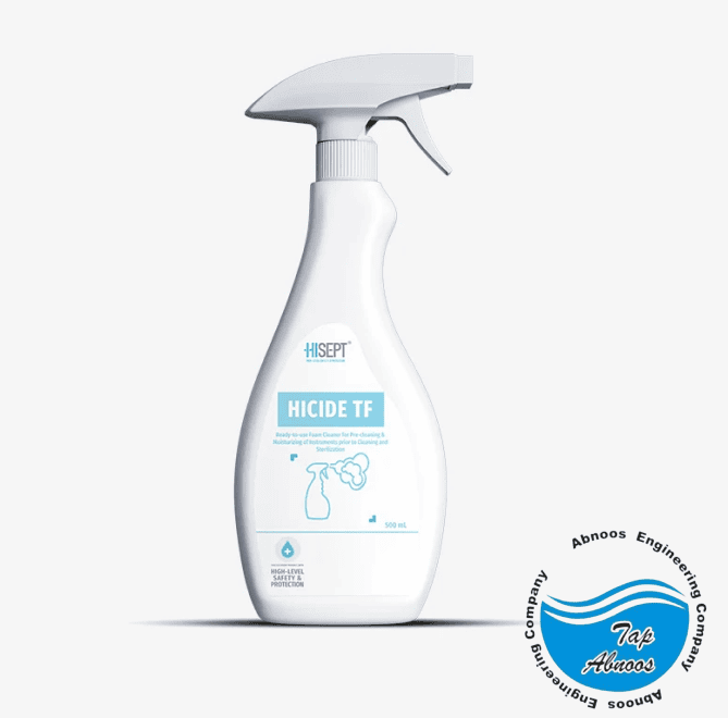 TF هایساید یک شوینده قلیایی قدرتمند و تخصصی برای شستشو و پاکسازی ابزارهای جراحی، تجهیزات حساس پزشکی و سطوح آلوده در بخش‌های CSSD